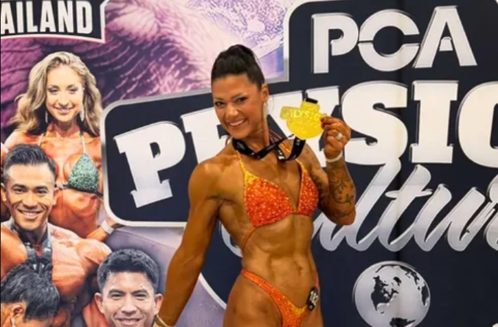 Bodybuilding : l'Alsaco-Réunionnaise Laurence Diss décroche le titre sur la scène du Bangkok Showdown