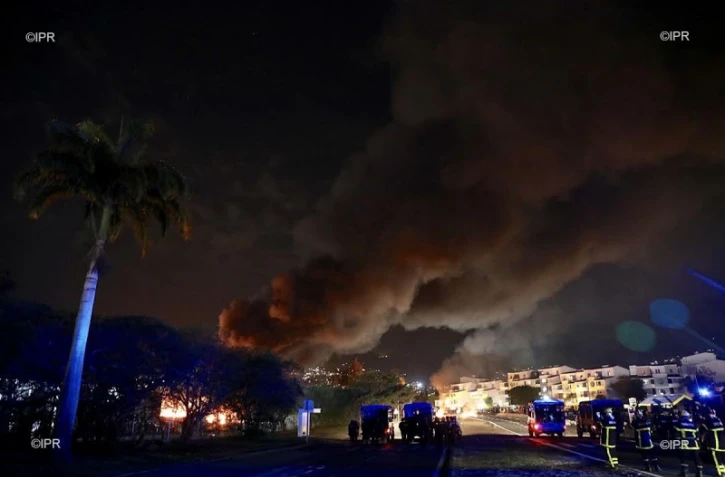 Le Port, Rivière des Galets, échauffourées, manifestants, visite présidentielle