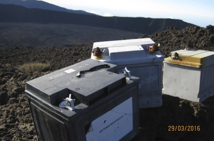 Batteries Piton de la fournaise