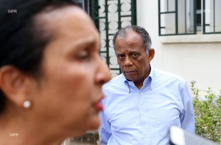 Huguette Bello et Gilbert Annette