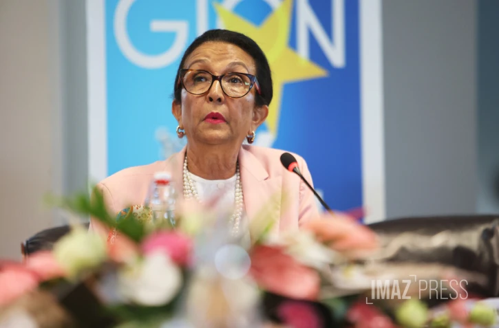 Huguette Bello, présidente du conseil régional