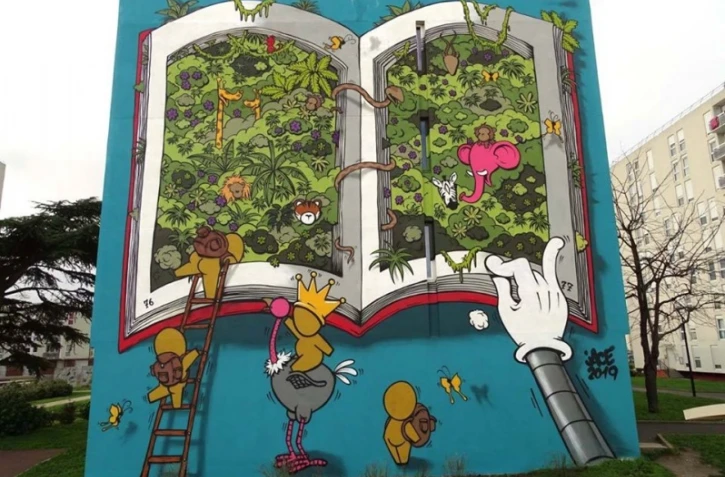 Street art, Golden street art, compétition, concours, Jace, gouzous, culture