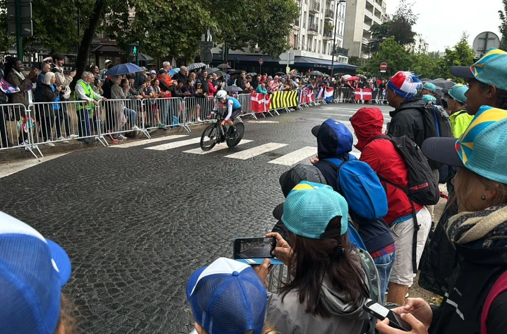 Saint-Paul : les enfants de l'Athlécoles ont assistés à l'épreuve de cyclisme 