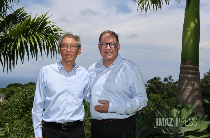 David Lorion et Patrice Thien Ah Koon