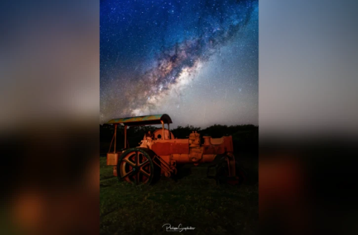 Pluie d'étoiles filantes