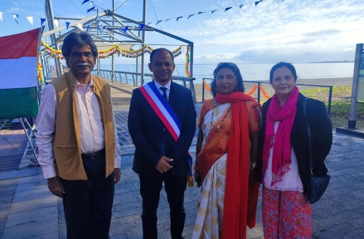 Saint-Paul célèbre le 75eme anniversaire de l'indépendance de l'Inde