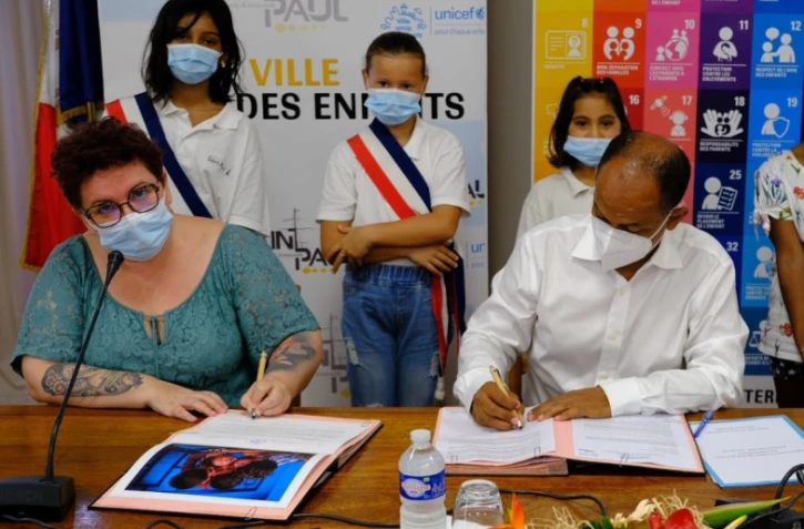 St paul titré ville amie unicef