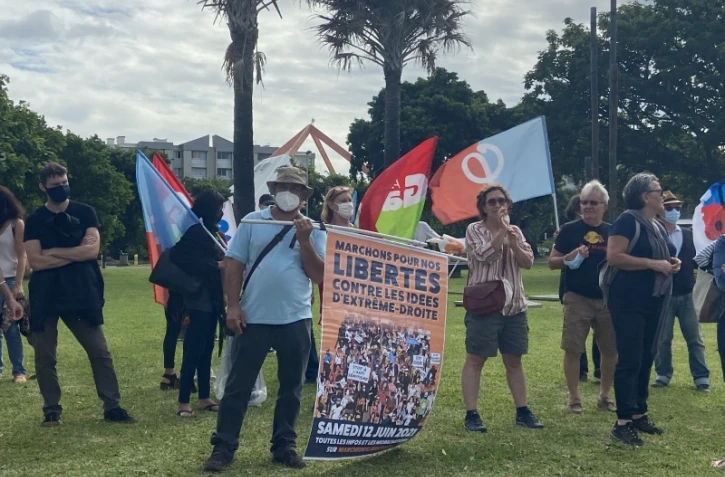 rassemblement contre l'extrême droite