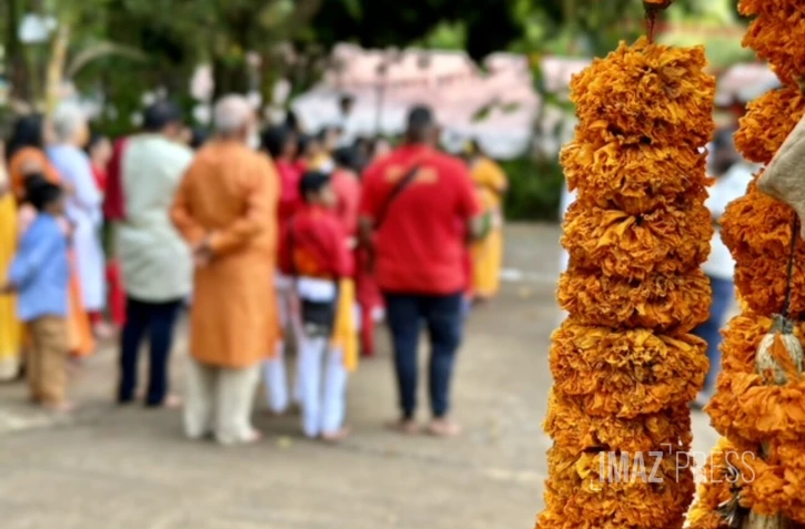 Bras-Panon : les pénitents de la chapelle Sylvio Cadivel-Pétiaye réunis pour la marche sur le feu