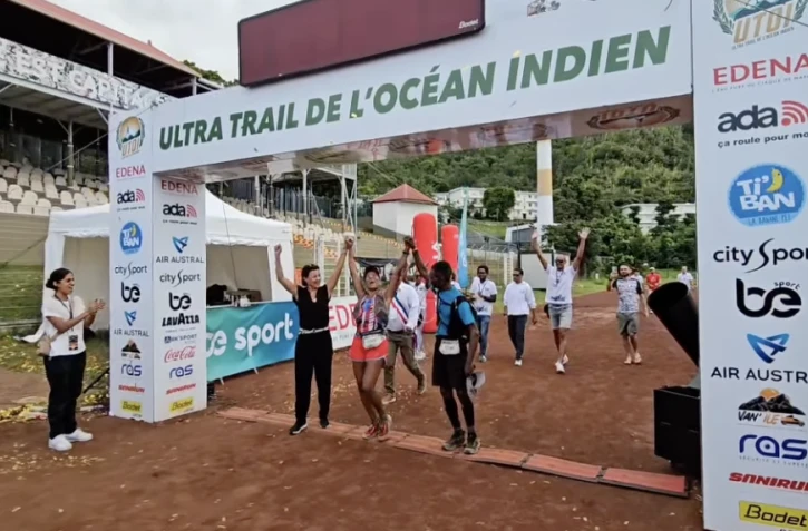 trail UTOI, dernière participante