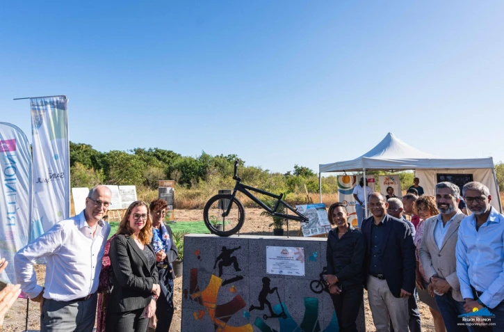 La Région Réunion lance un nouvel espace sport et culture à Cambaie