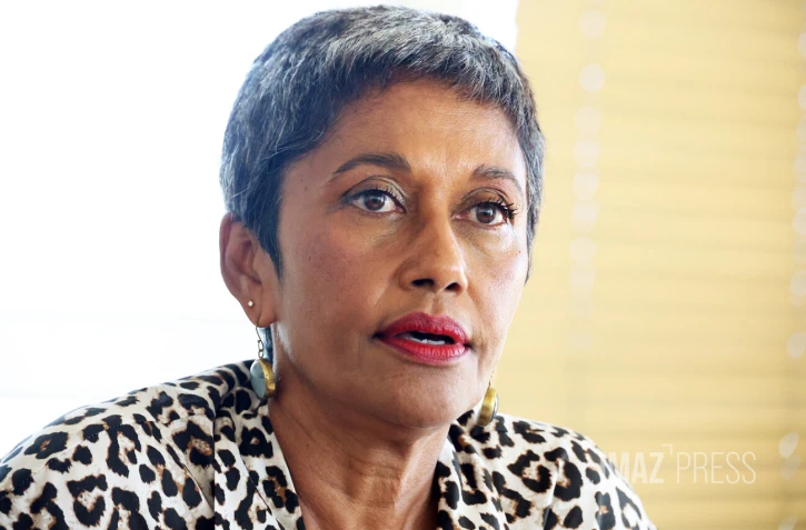 ericka bareigts , maire de saint-denis