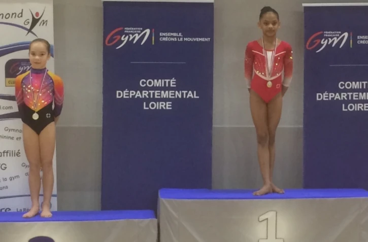 Le Port : Satyavati Bavaroi, gymnaste Réunionnaise médaillée d'or dans la loire
