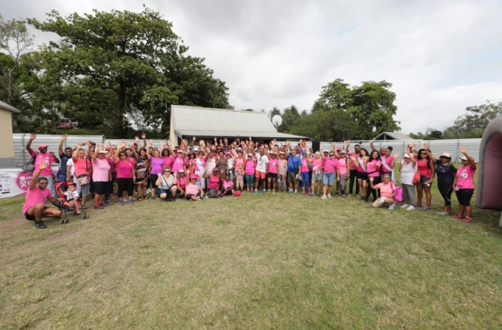 Le mois Octobre rose se finit en beauté à Saint-Benoît