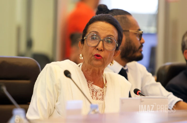 Huguette Bello, présidente du conseil régional