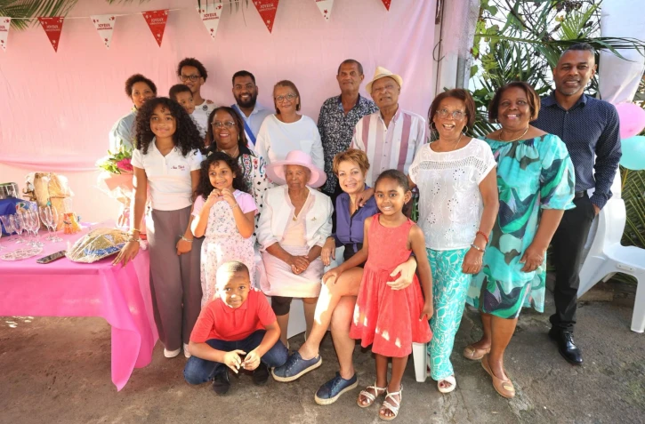 Saint-Pierre : Stéphanie Picardo fête ses 105 ans