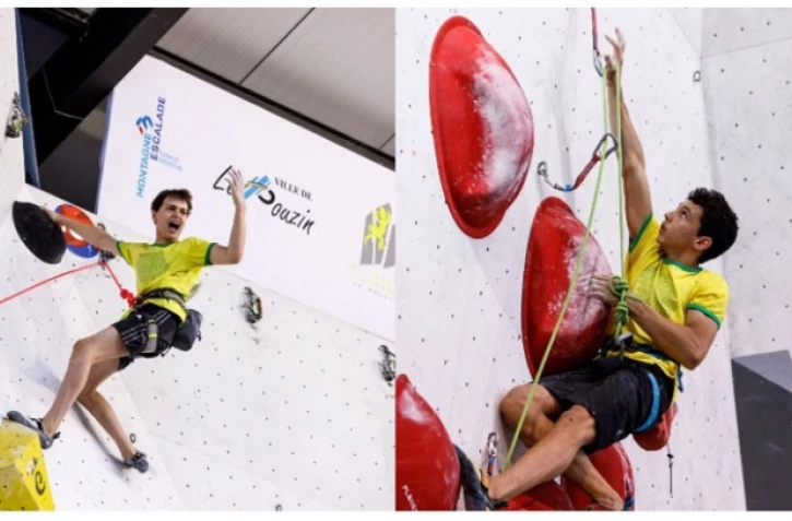Escalade : les Réunionnais Sam Poullain et Max Bertone champions de France de difficulté Jeunes 