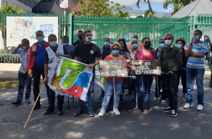 Conseil régional : une trentaine d'agents manifestent FSU