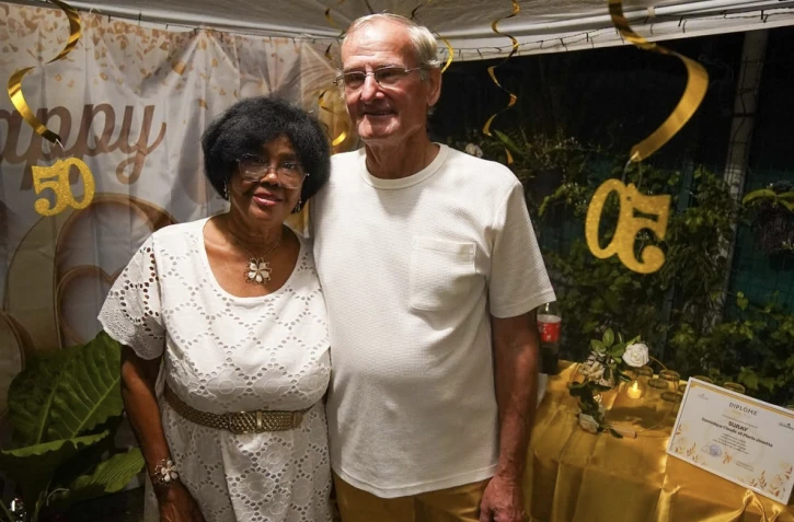 50 ans d'amour célébrés à La Possession
