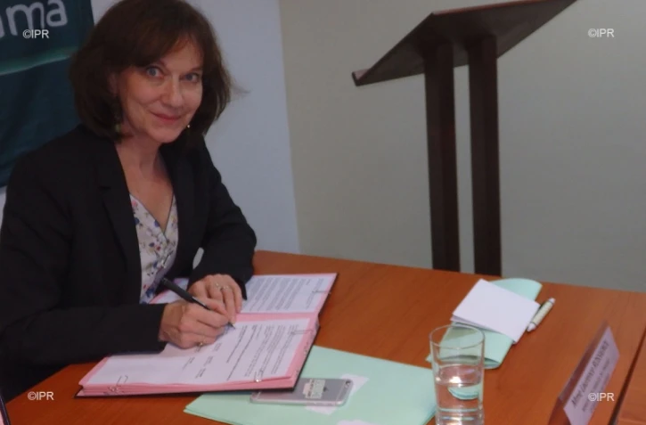 Laurence Rossignol, en visite à LA Réunion