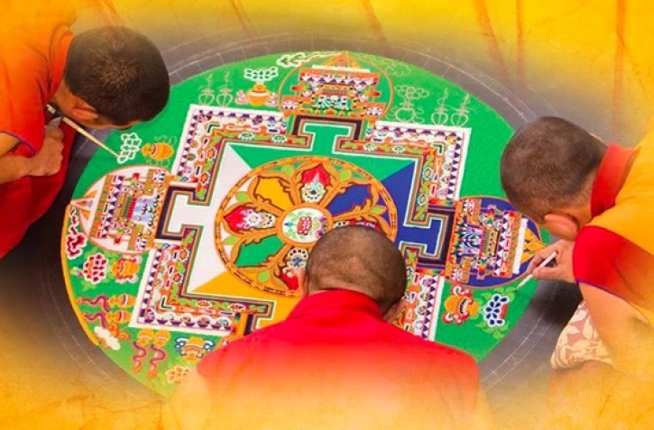 Mandala à la Saline