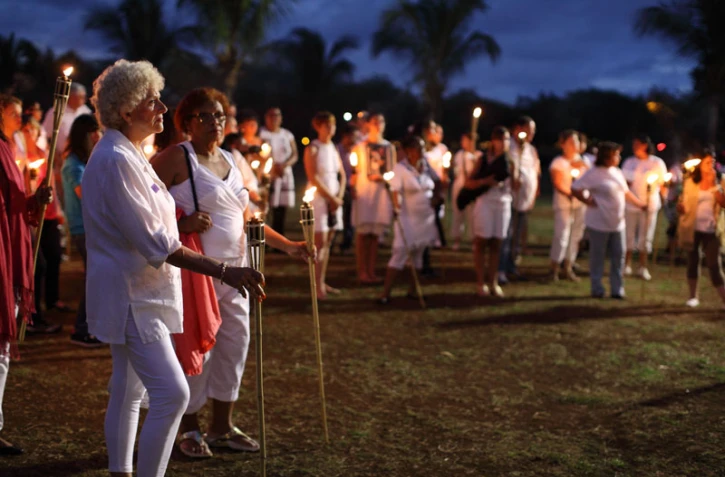marche aux flambeaux