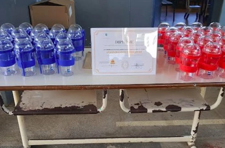 La Casud remet le prix de la collecte de bouchons aux écoliers de Saint-Joseph