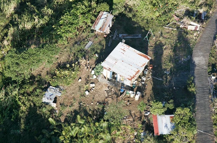 Bidonville dans l\'est