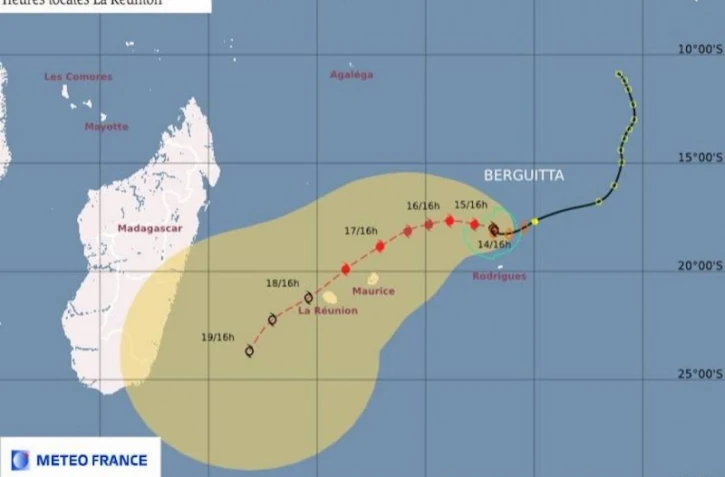 Berguitta se rapproche de La Réunion
