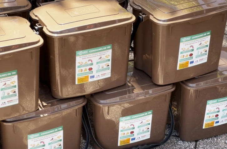 Le Port : des stands de recyclage mis Ă disposition des habitants de la ZUP