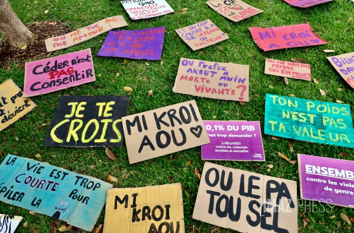 Marche stop aux violences contrre toutes les minorités, sexistes et sexuelles