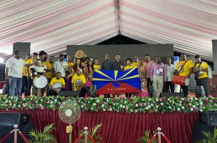 [Photos - Vidéos] "Les Tambours Sacrés & CO de La Réunion" : une première réussie à Pondichéry 