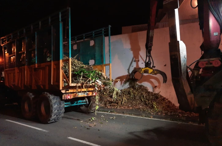 Territoire de la Cinor : les collectes nocturnes de déchets verts ont débuté