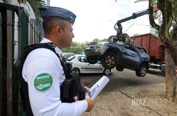 opération enlevement VHU la Possession