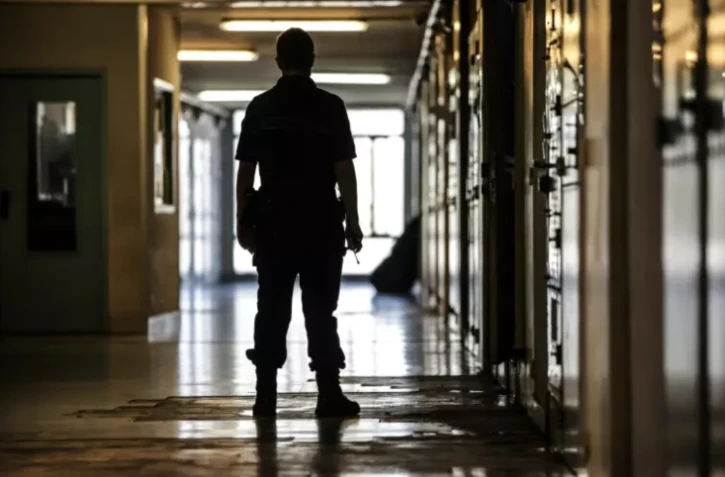 la contrôleure des prisons Dominique Simonnot étrille, dans son rapport annuel publié jeudi, "l'inertie coupable" du gouvernement face à la surpopulation carcérale record en France ( AFP / Thibaud MORITZ )