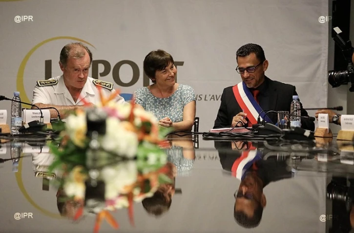 Dimanche 17 mars - Annick Girardin en visite à la Réunion