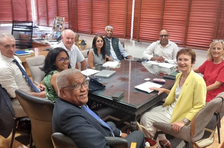 CCIR : Pierrick Robert reçoit une délégation de Mayotte dans le cadre des échanges relatifs aux relations économiques entre les deux îles