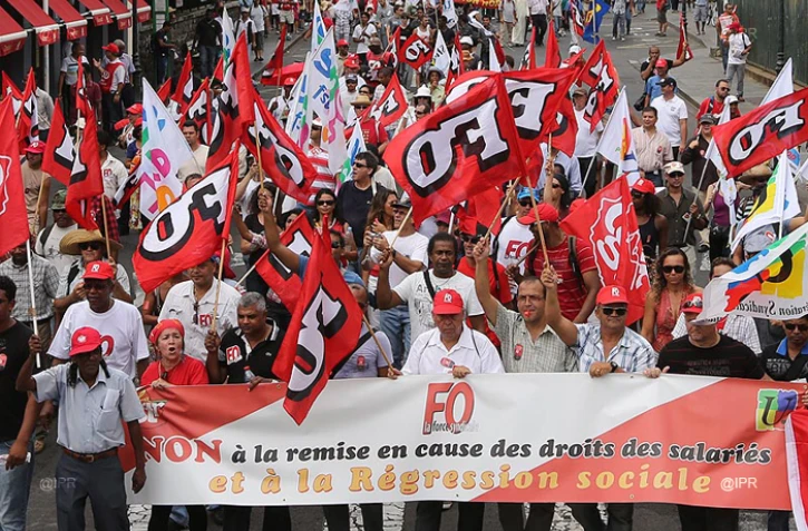 Manifestation intersyndicale