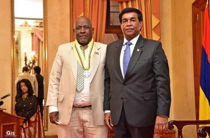 Olivier Bancoult élevé au grade de "Grand Commandeur" [?]