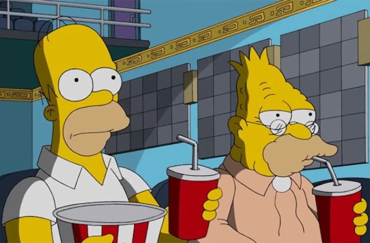 Abraham et Homer Simpson