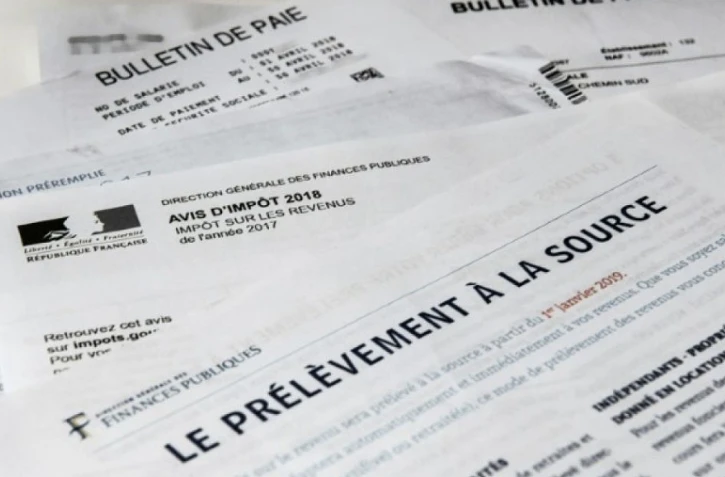 prélèvement à la source