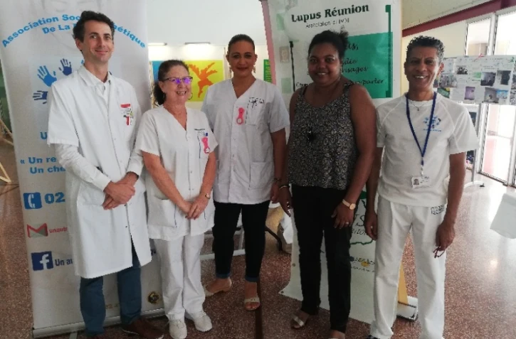 L'équipe de la journée mondiale du lupus
