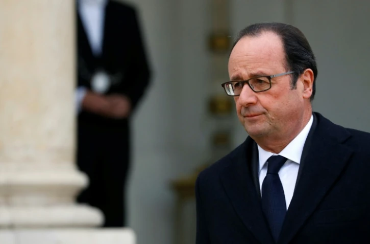 François Hollande à Paris le 21 décembre 2016