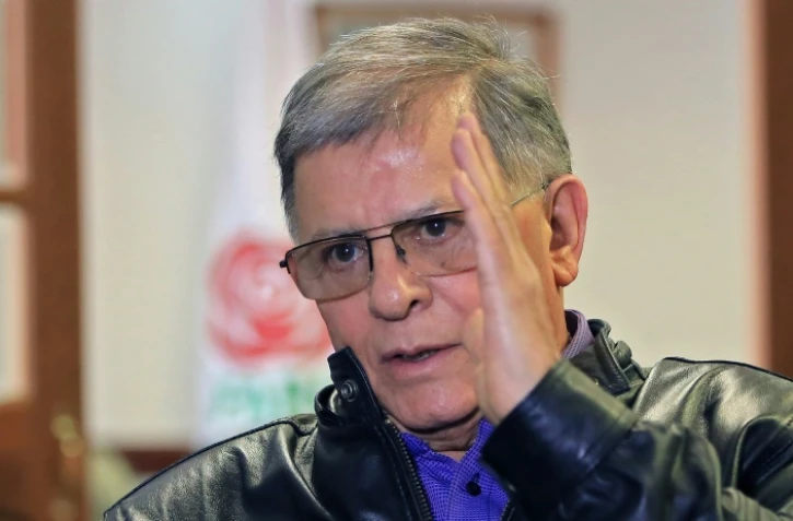 L'ancien dirigeant des Farc Rodrigo Granda, le 20 septembre 2019 à Bogota