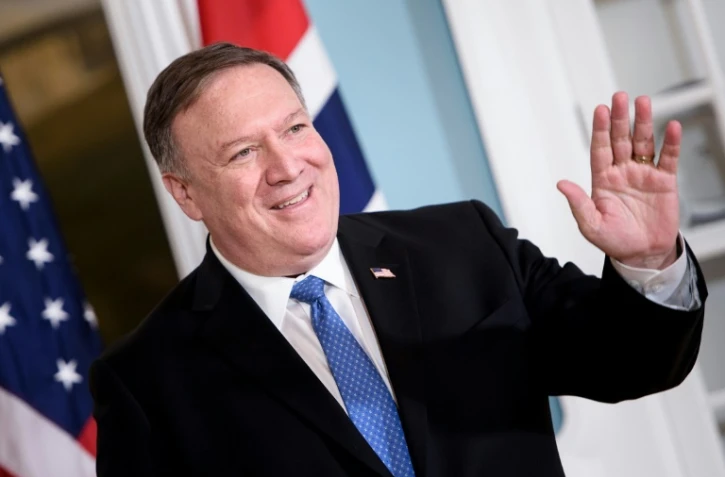 Le secrétaire d'État américain Mike Pompeo à Washington, le 26 juin 2018