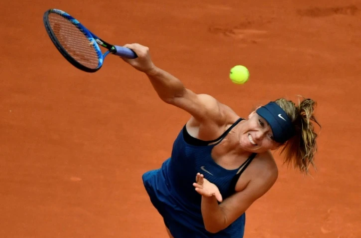 La Russe Maria Sharapova, le 2 juin 2018 à Roland-Garros