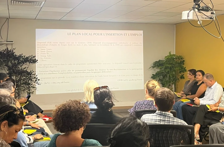 Civis : le Comité pluri fonds européens en visite à La Réunion