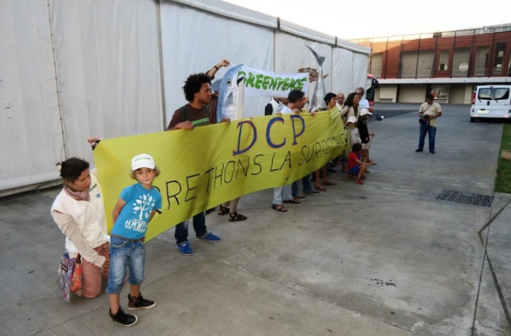 Réunion en action contre la surpêche 