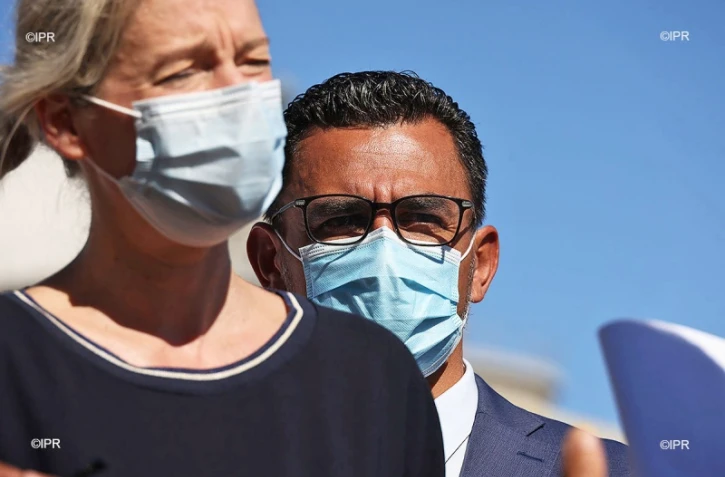 Bérangère Abba au Port