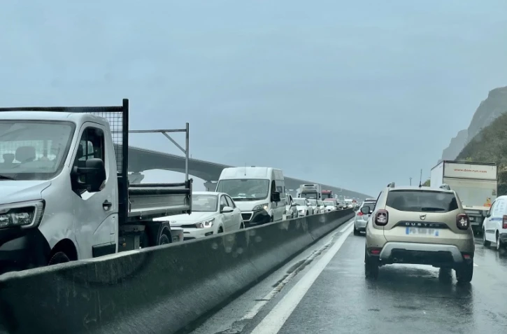 route du littoral embouteillage